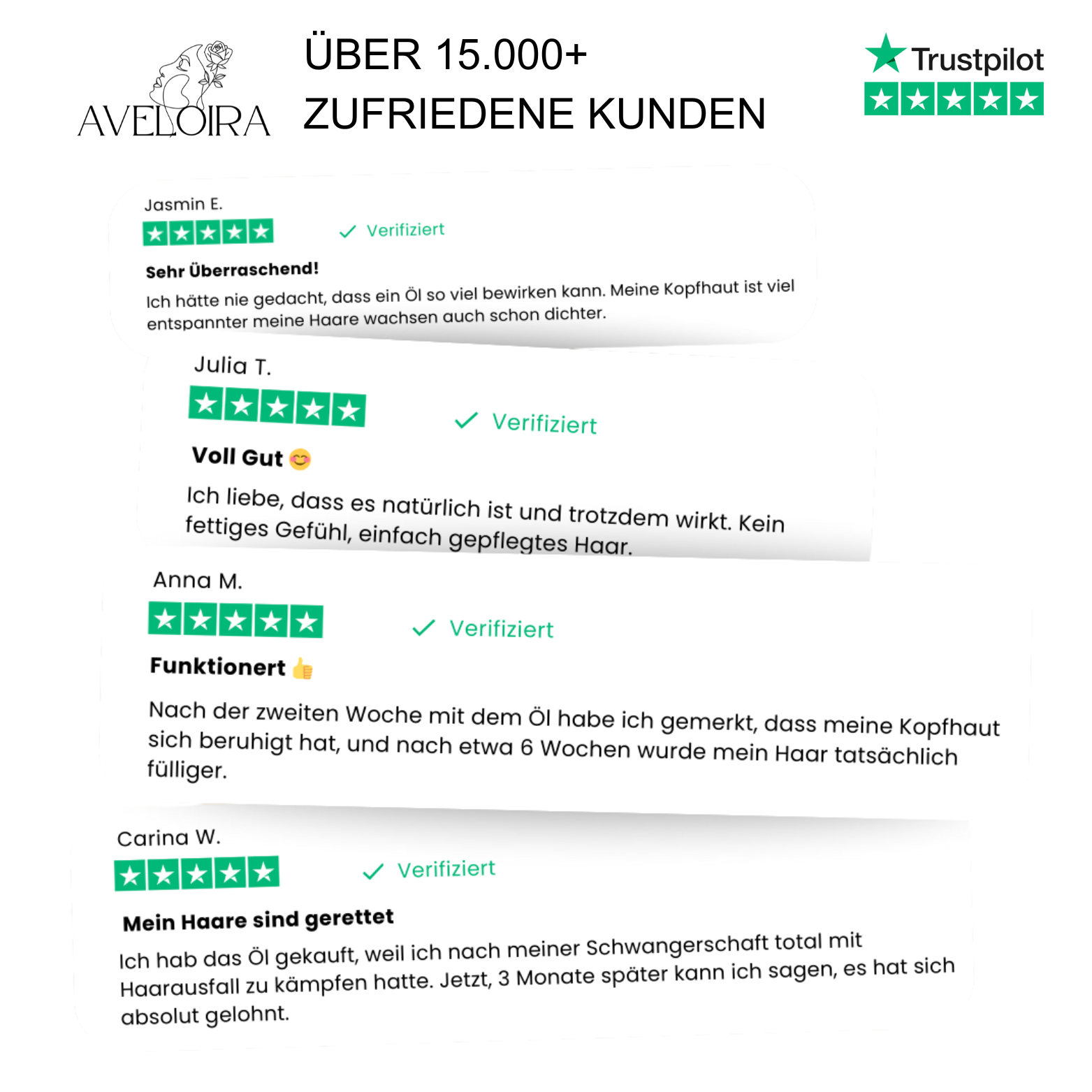 Aveloira Haaröl für schnelles Wachstum